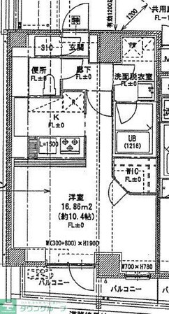 SYMPHONY FLATの物件間取画像